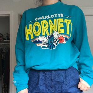 Vintage Nineties Charlotte Hornets Sweatshirt